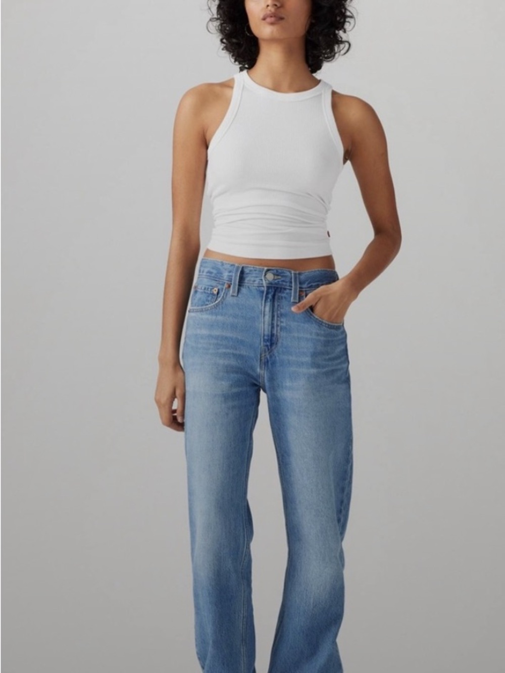 Levi's Light Blue Straight-Leg Women's Jeans